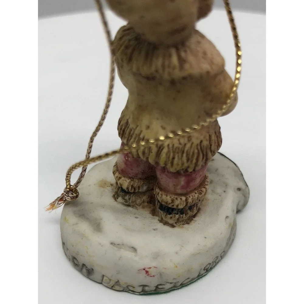 Rare 1988 Jackson Pacific Alaska Eskimo Child Ornament‎ 2.5